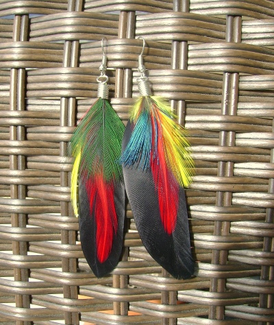 feather-earrings-multi