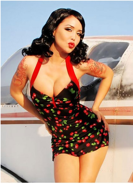 bettie-swimsuit-black-cherry-pinup-couture